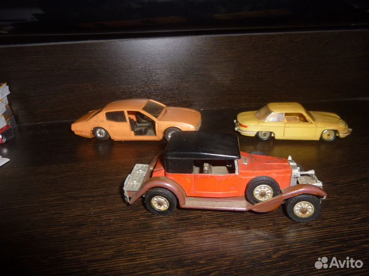 Игрушечные машинки СССР