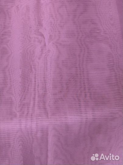 Тюль - штора новая розовая широкая