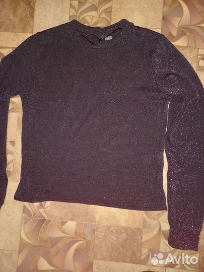 Кофта блестящая