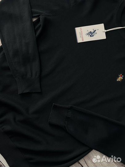 Свитер Us Polo Assn черный