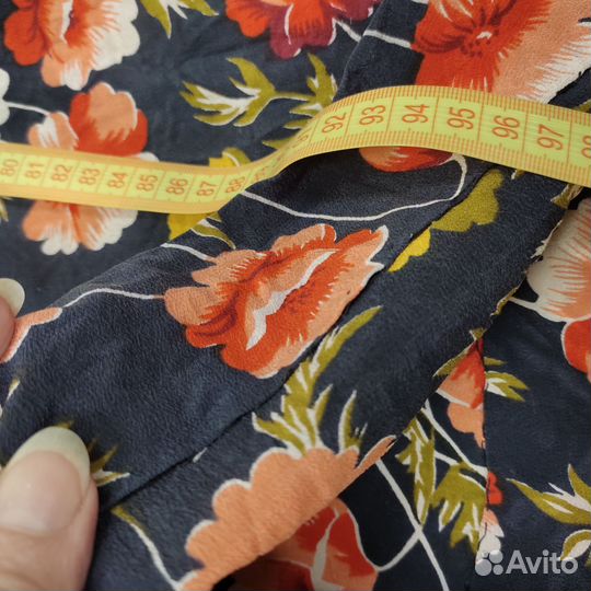 Платье винтаж крепдешин натуральный шёлк