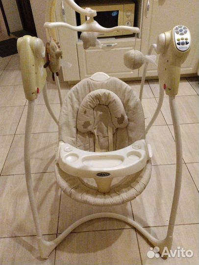 Электронные качели graco