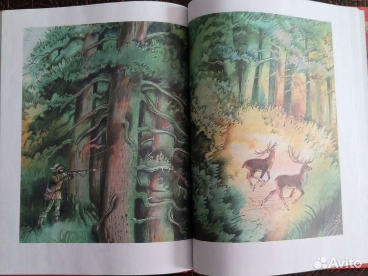 Детская книга Бэмби, лесная сказка, Ф.Зальтен