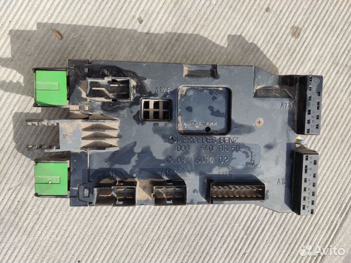Блок предохранителей mercedes vito