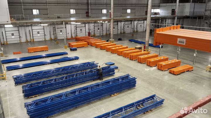 Стеллажи для хранения на складе
