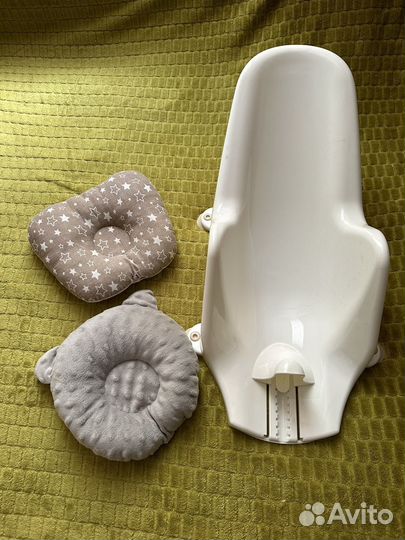 Горка для купания+ ортопедические подушки