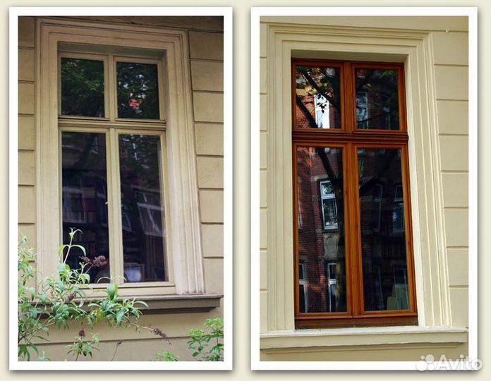 Реставрация деревянных окон. Покраска окон, домов