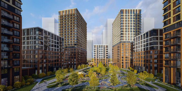 1-к. квартира, 44,1 м², 6/21 эт.