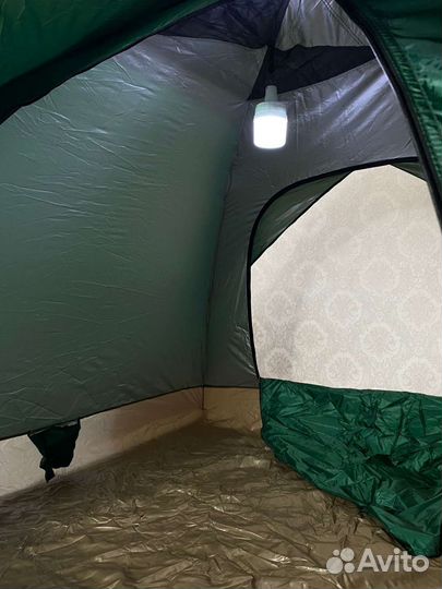 Палатка 4 местная зонт-автомат 2 входа