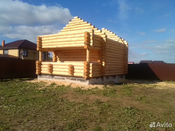 Срубы. срубы, деревянные дома, бани ручной рубки о