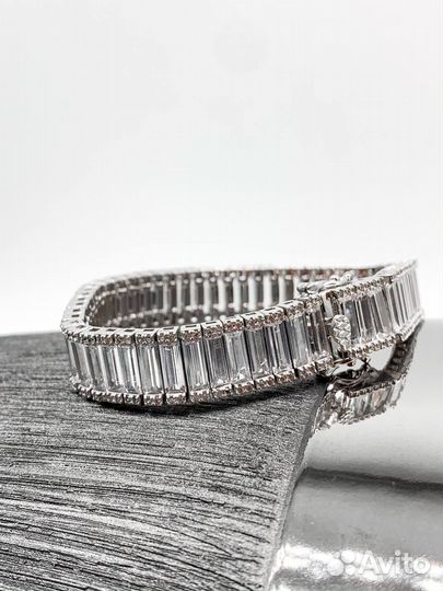 Золотой Браслет Цирконы