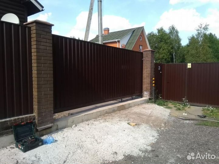 Откатные ворота