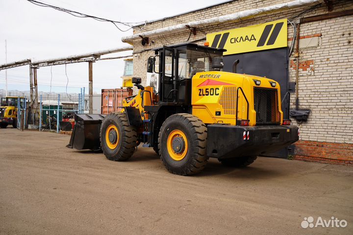 Фронтальный погрузчик Worker ZL50C, 2024