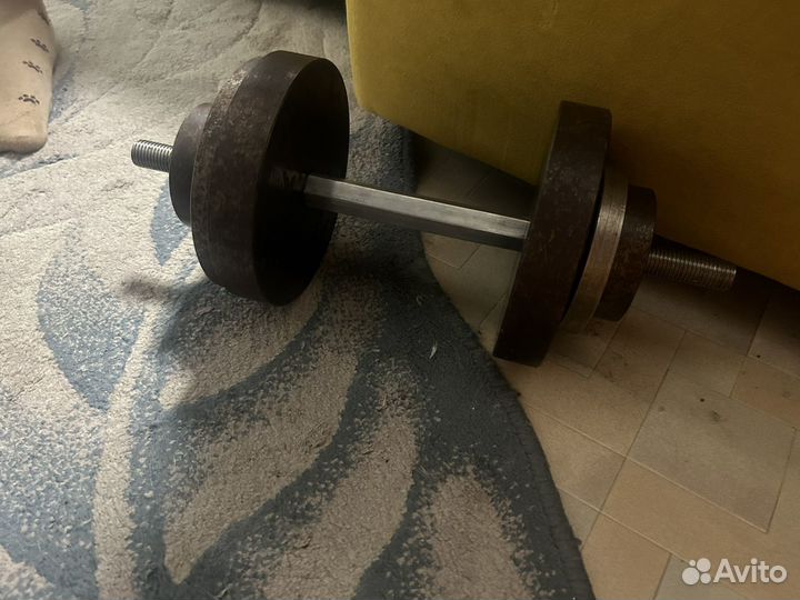 Гантели разборные