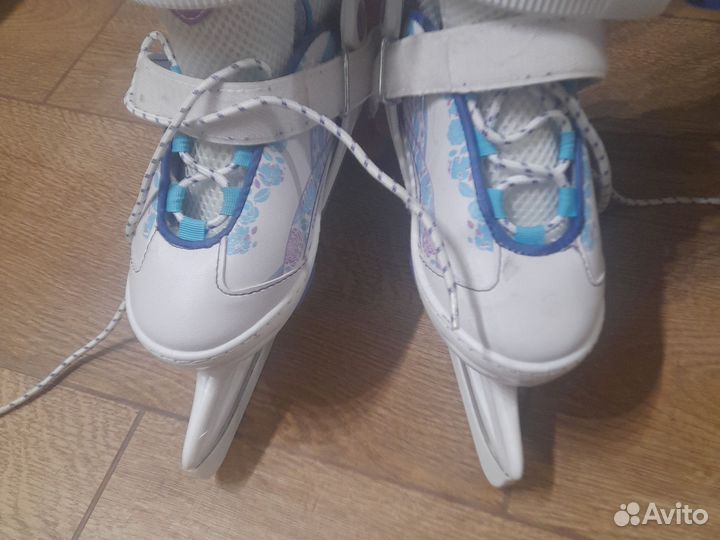 Коньки детские раздвижные nordway 31 36