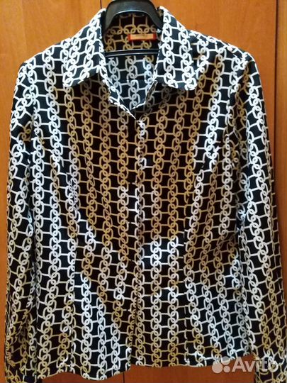 Шелковая блуза 48 50