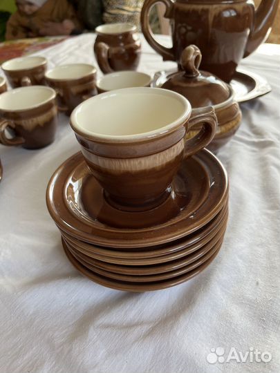 Набор посуды из керамики