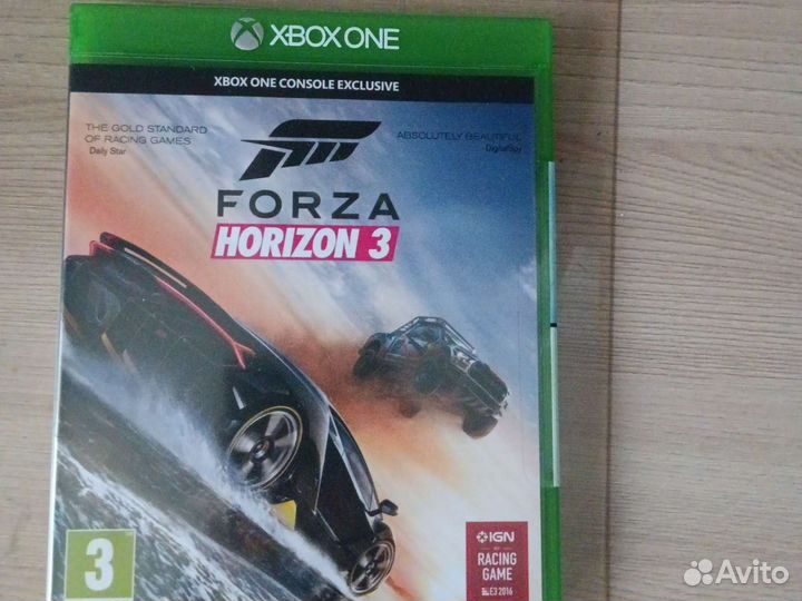 Игра Forza horizon 3 xbox One