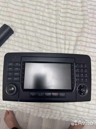 Магнитола на мерседес бенцw164
