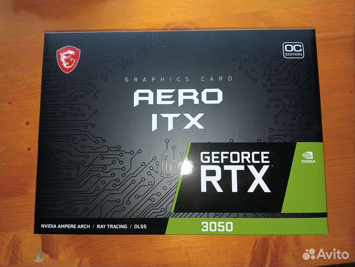 Видеокарта RTX 3050 8gb gddr6