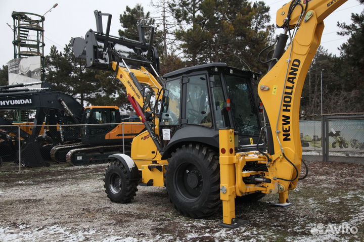 Экскаватор-погрузчик New Holland B80C, 2023