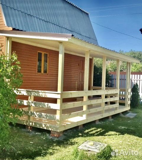 Пристройка, веранда, терраса