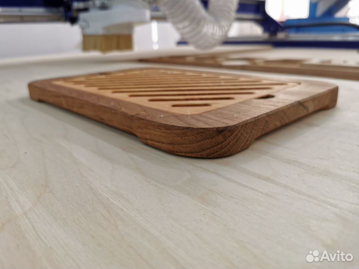 Доска для резки хлеба дуб акация