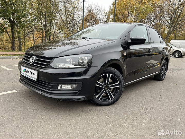 Volkswagen Polo 1.6 AT, 2016, 187 000 км