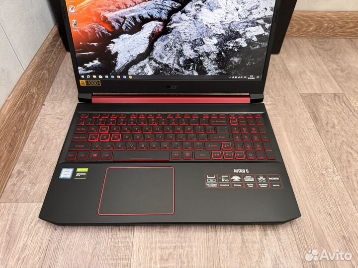 Acer Nitro 5 (IPS/Core i5-9300H/GTX 1650 4Gb/16Gb)