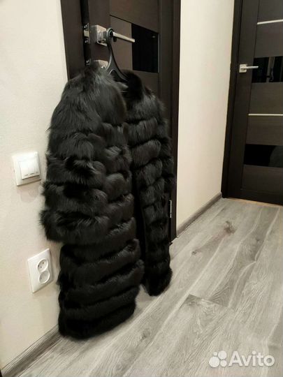 Шуба из песца