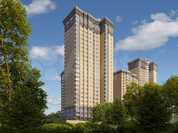 3-к. квартира, 67,1 м², 9/17 эт.