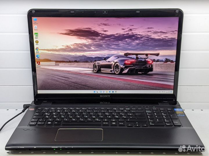 Ноутбук Sony Vaio core i7/8gb/ssd+hdd
