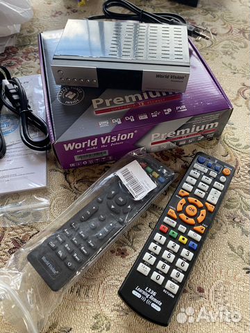 Цифровой тв приемник DVB-T2 World Vision Premium купить в Москве ...