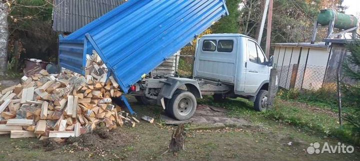 Дрова березовые. Колотые