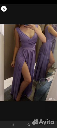 Вечернее платье в пол