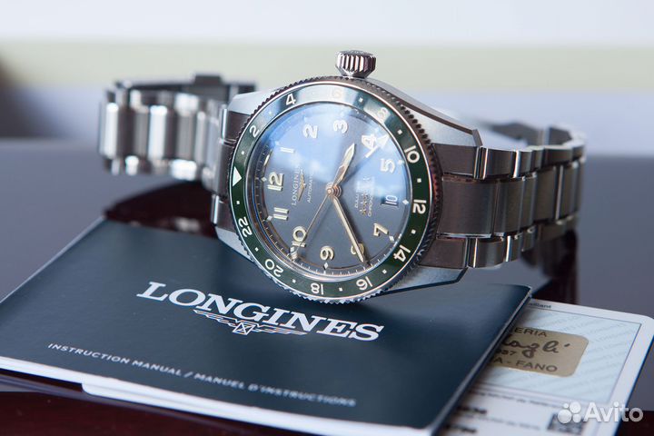 Часы Longines Spirit Zulu Time 39mm