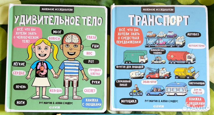 Книги с окошками для детей