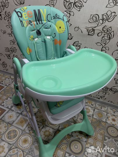 Стульчик для кормления babyton как новый