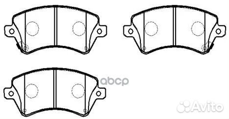 Колодки торм. HP5145 HSB