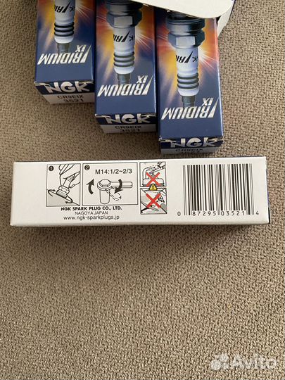 Иридиевые свечи ngk CR9EIX