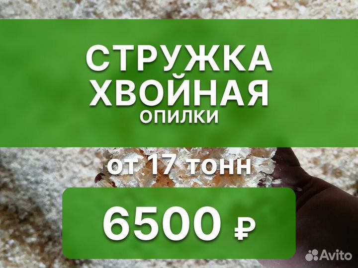 Стружка хвойная оптом