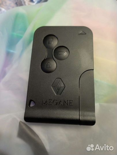 Ключ карта renault megane 2