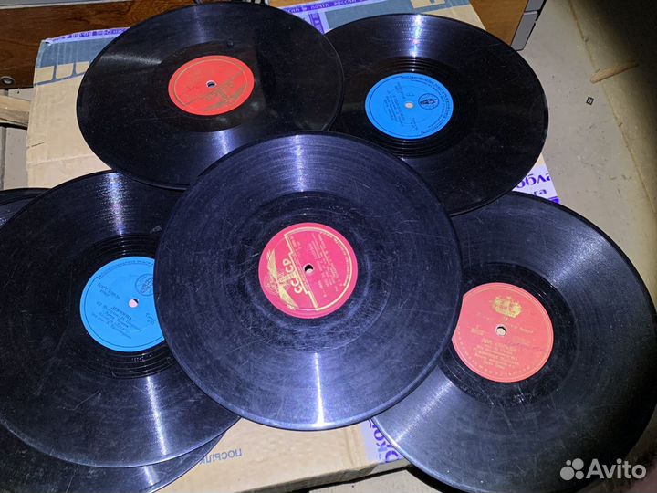 Старинные пластинки