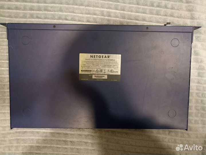 Коммутатор 24POE + 4 lan netgear