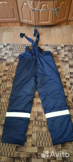 Спецодежда зимняя полукомбинезон 56 - 58