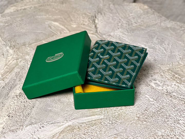 Кошелек Goyard Victoire Wallet Green