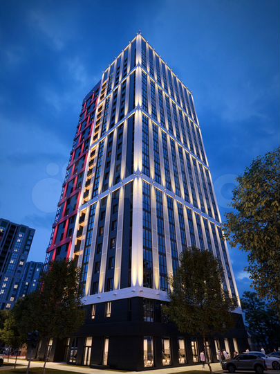 Квартира-студия, 32,1 м², 8/26 эт.