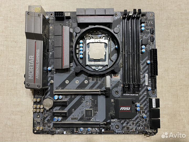Pentium G4600 + MSI b250m mortar + Gammaxx 200t