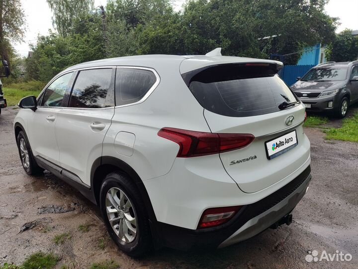 Hyundai Santa Fe 2.4 AT, 2018, 117 000 км