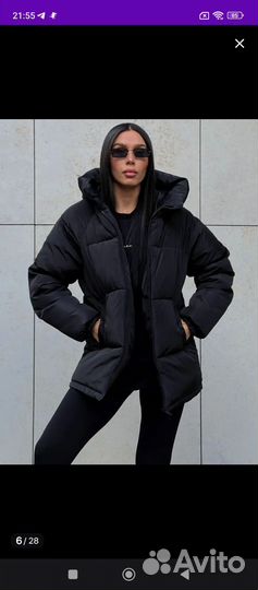 Парка женская зимняя новая